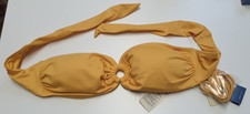 O´Neill Bandeau Bikini-Oberteil abnehmbare Träger Gelb Gr.38 - Neu + OVP  49,95€