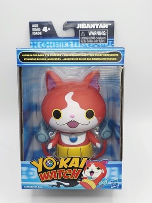Yo kai WatchJibanyan Mood Reveal Action Figure W/Glow In The Dark Stickers