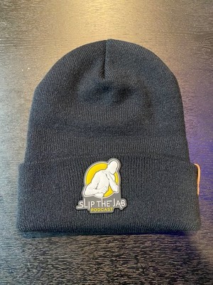 Premium Slip The Jab Mixed Martial Arts (MMA) Beanie with PVC Designer Patch