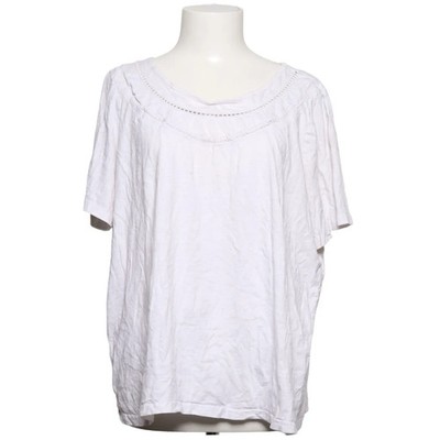 Zizzi, T-shirt, Größe: M, Weiß, Baumwolle, Einfarbig, Damen #VnW