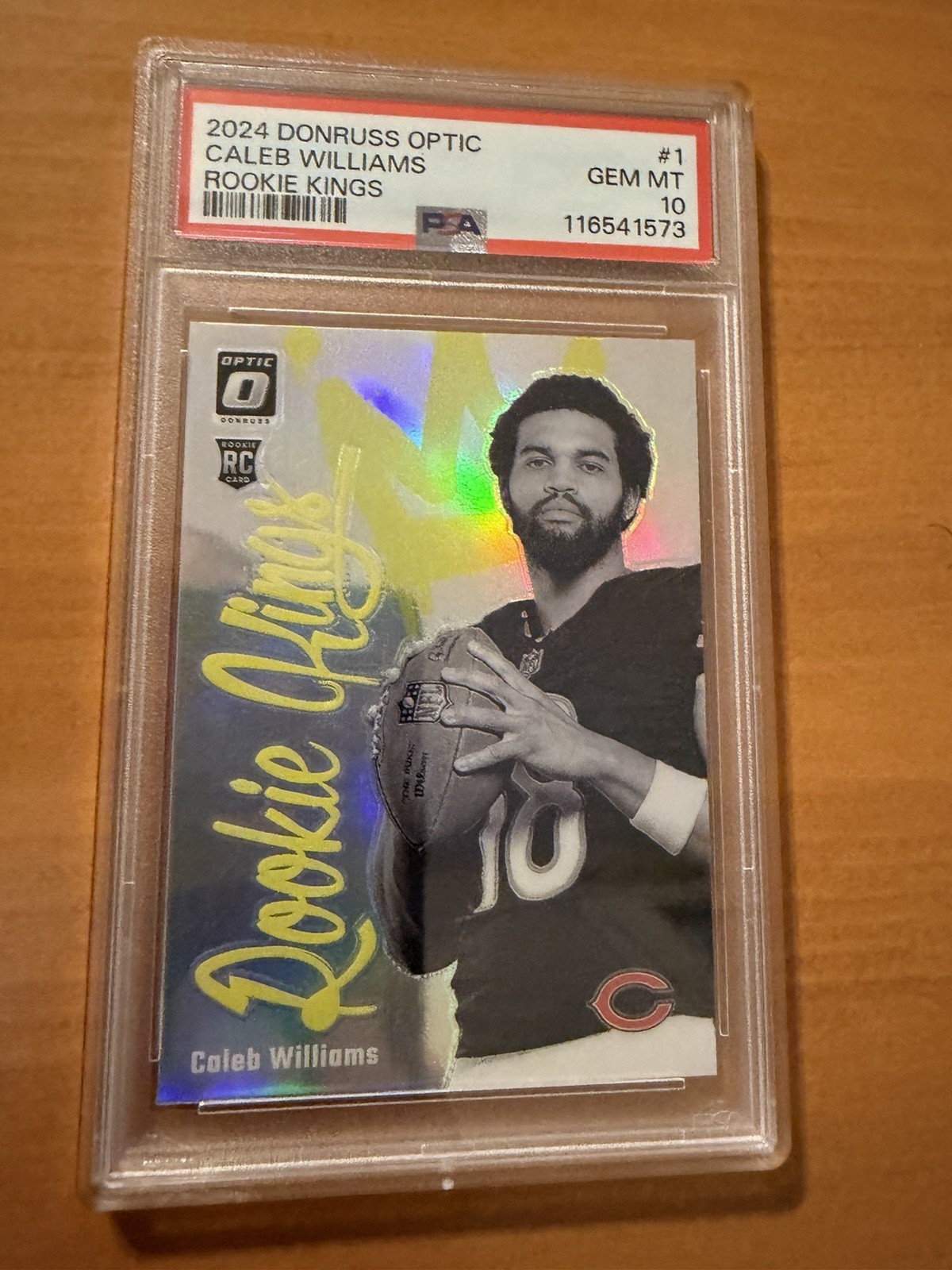 Caleb Williams Panini Donruss Optic Rookie Kings #1 Base