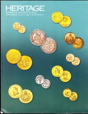 HERITAGE WORLD & ANCIENT COINS AUCTION CATALOGUE (SEPT. 6-7 & 10-11, 2018)