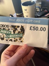 ASOS Gift Card  �50 Digital Gift card