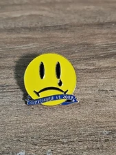 Walmart Associate Pin September 12th 2001 Crying Smiley Sad 9/11 Remembrance