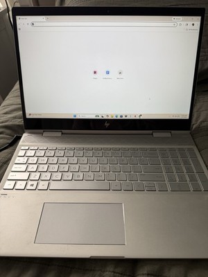HP ENVY Silver Notebook/Laptop Windows 11 Home Built-in Webcam Microphone