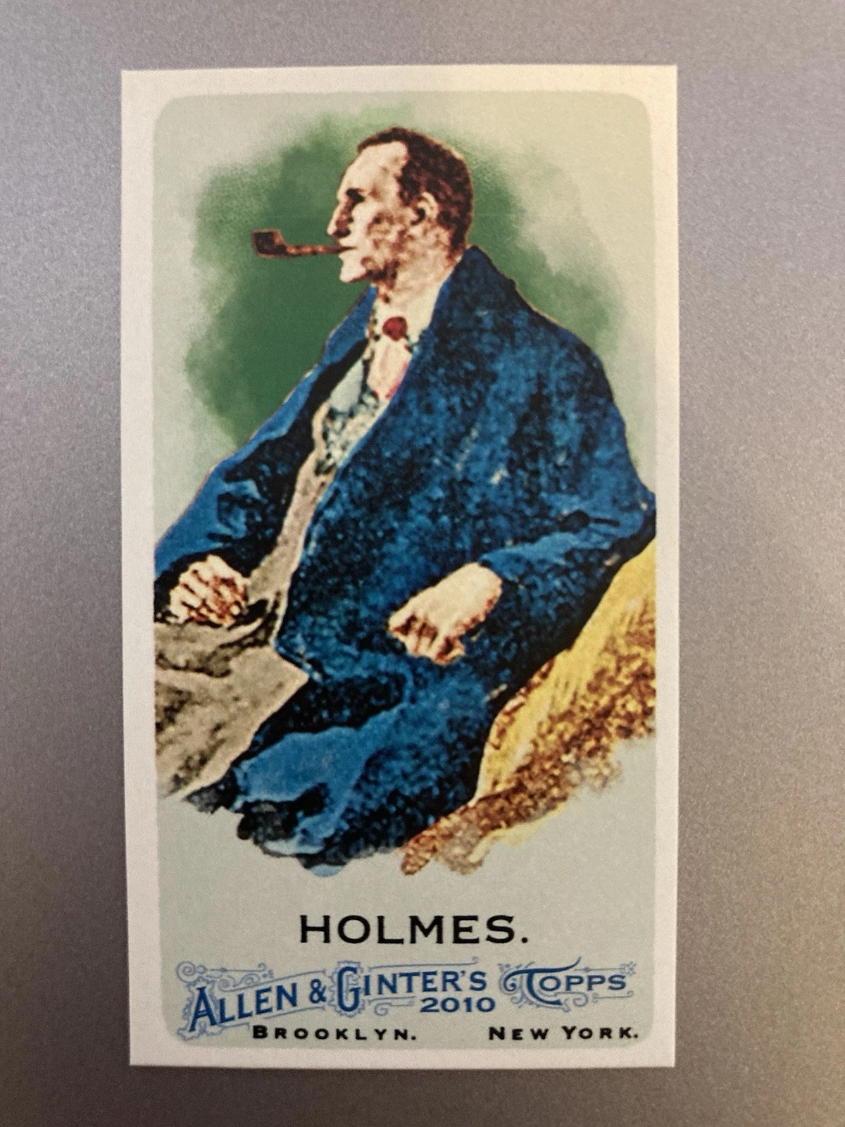 Sherlock Holmes trading card