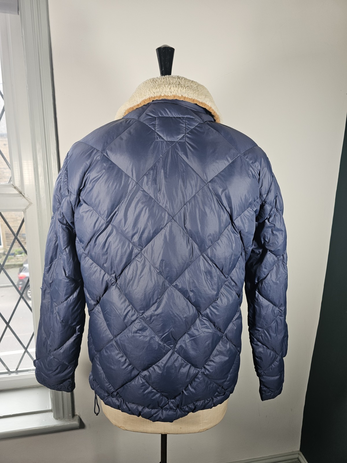 Peak Performance Down Jacket Men's Large Blue Fra… - image 8