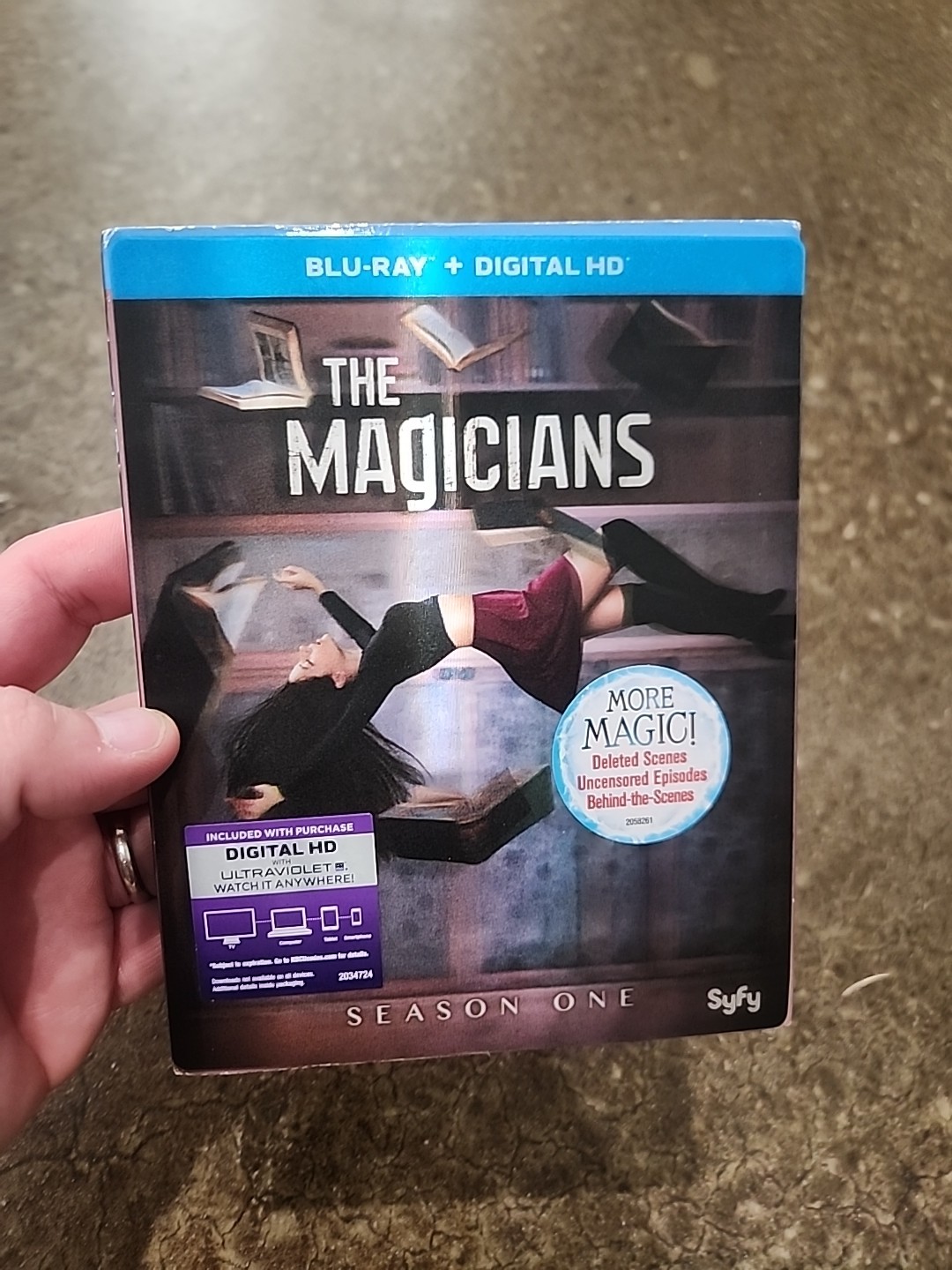 The Magicians: Season One 1 1st First Blu-ray Works W/Lenticular Slipcover Syfy