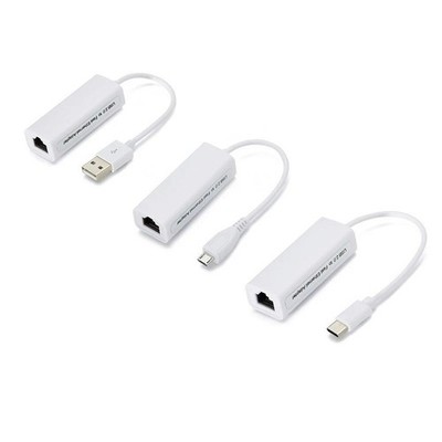 USB 2.0 to Ethernet RJ45 Network LAN Adapter for Windows 7/8/10/Vista/XP