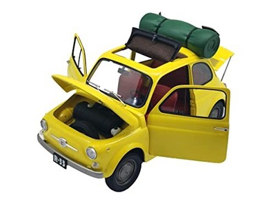 Charakter Fahrzeug Serie Lupin III Castle of Cagliostro FIAT 500 1/12 CVS-001