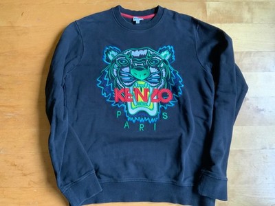 Kenzo Tiger Paris Sweatshirt Größe: XS 100% Original Guter Zustand