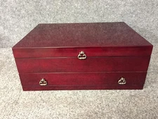 Wallace Anti-Tarnish Glossy One Drawer Flatware Chest Storage Box