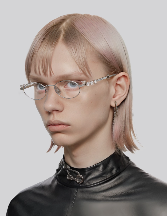 Gentle Monster × D’heygere Pierced 02 Pierced 02 and Tiara 02 from the Gentle Monster x D'heygere
