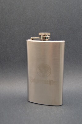 Jagermeister Stainless Hip Pocket Drinking Flask 6oz