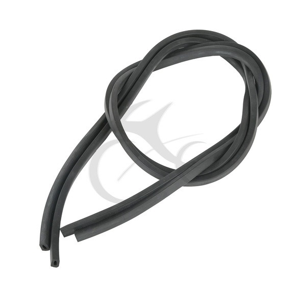 Black Rubber Seal Gaskets Fit For Harley Davidson Touring Street Glide