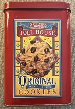 Nestle Tin Toll House Cookie Brand -  Limited Edition tin Vintage FAST SHIPPING