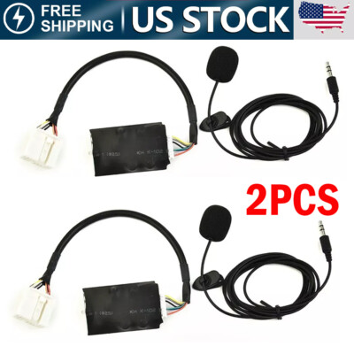 2PC Bluetooth Interface Adapter Music Aux Module For Accord For Odyssey