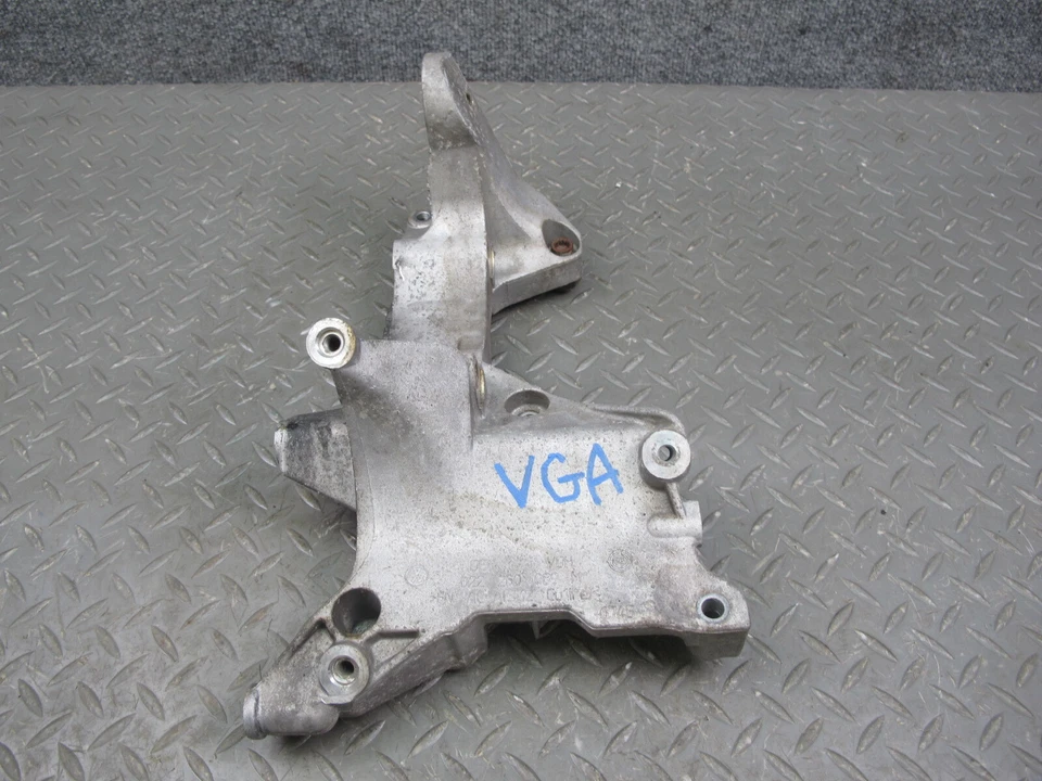 🥇07-08 VW EOS GOLF R32 MK5 ENGINE & ALTENATOR TENSIONER BRACKET MOUNT SET OEM - Image 3 of 4