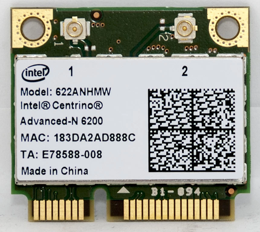 Lot of 10 Intel Centrino Advanced N6200 802.11 a/b/g/n Wireless network Adapter - Image 2 of 4