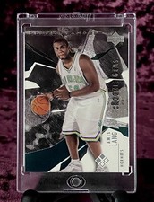 James Lang 2003 UD Black Diamond RC #123 MINT Hornets Rookie Jersey Alabama Tide