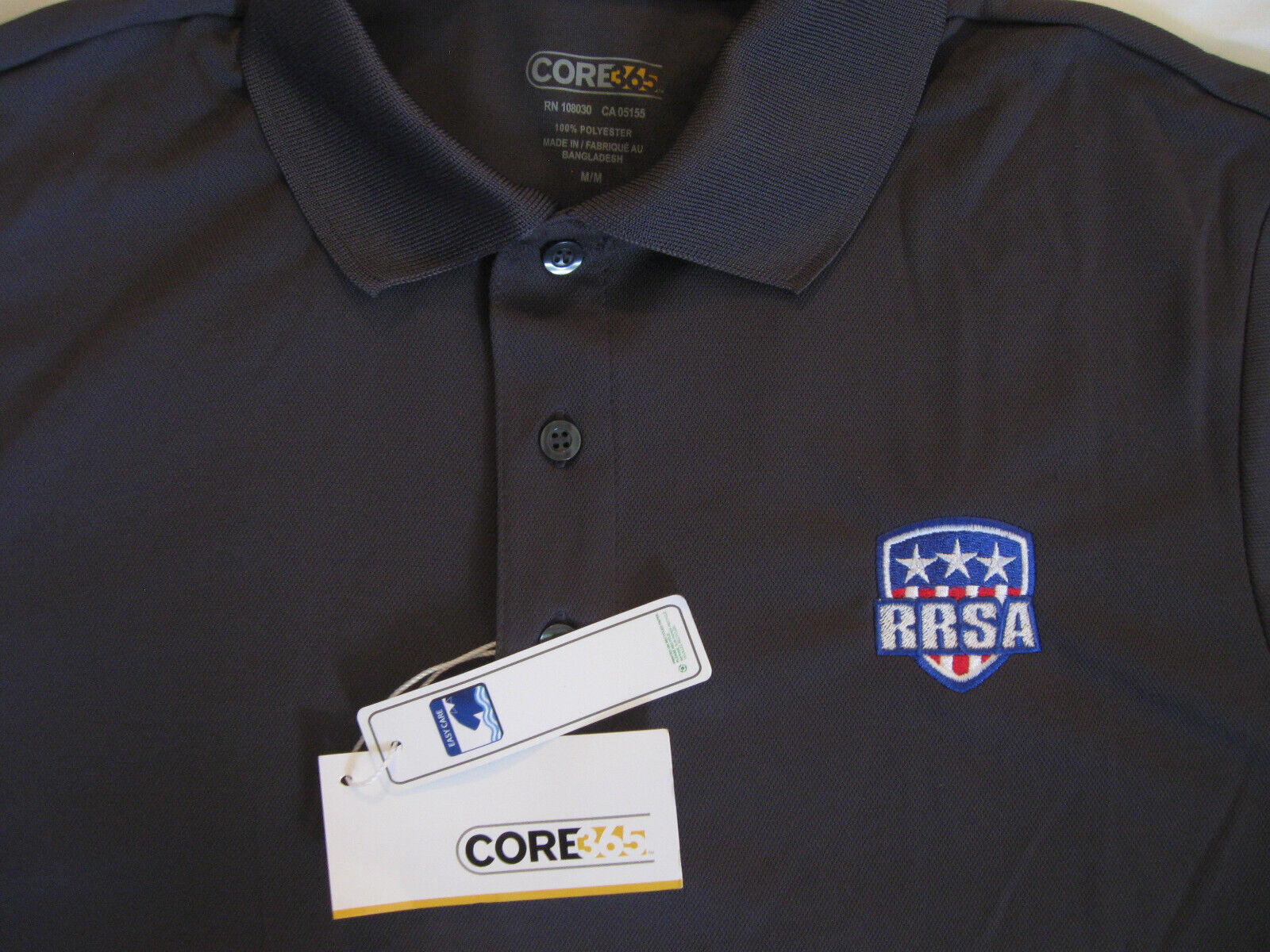 Rrsa Roofing &Amp; Restoration Polo Shirt New Men's Medium Core 365 Storm Damage