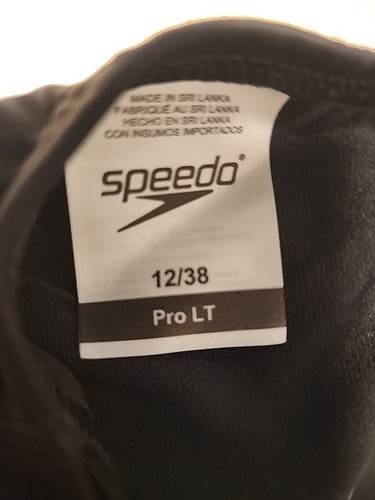 Speedo Women's Pro FL Super Pro Solid Adult One Piece Swimsuit Black Size 12/38 - Picture 5 of 8