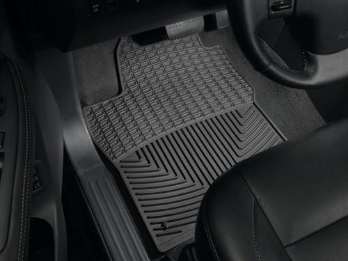 WeatherTech All-Weather Floor Mats - Front & Rear Row Set (Part #WTLB079085), Black, Made In USA