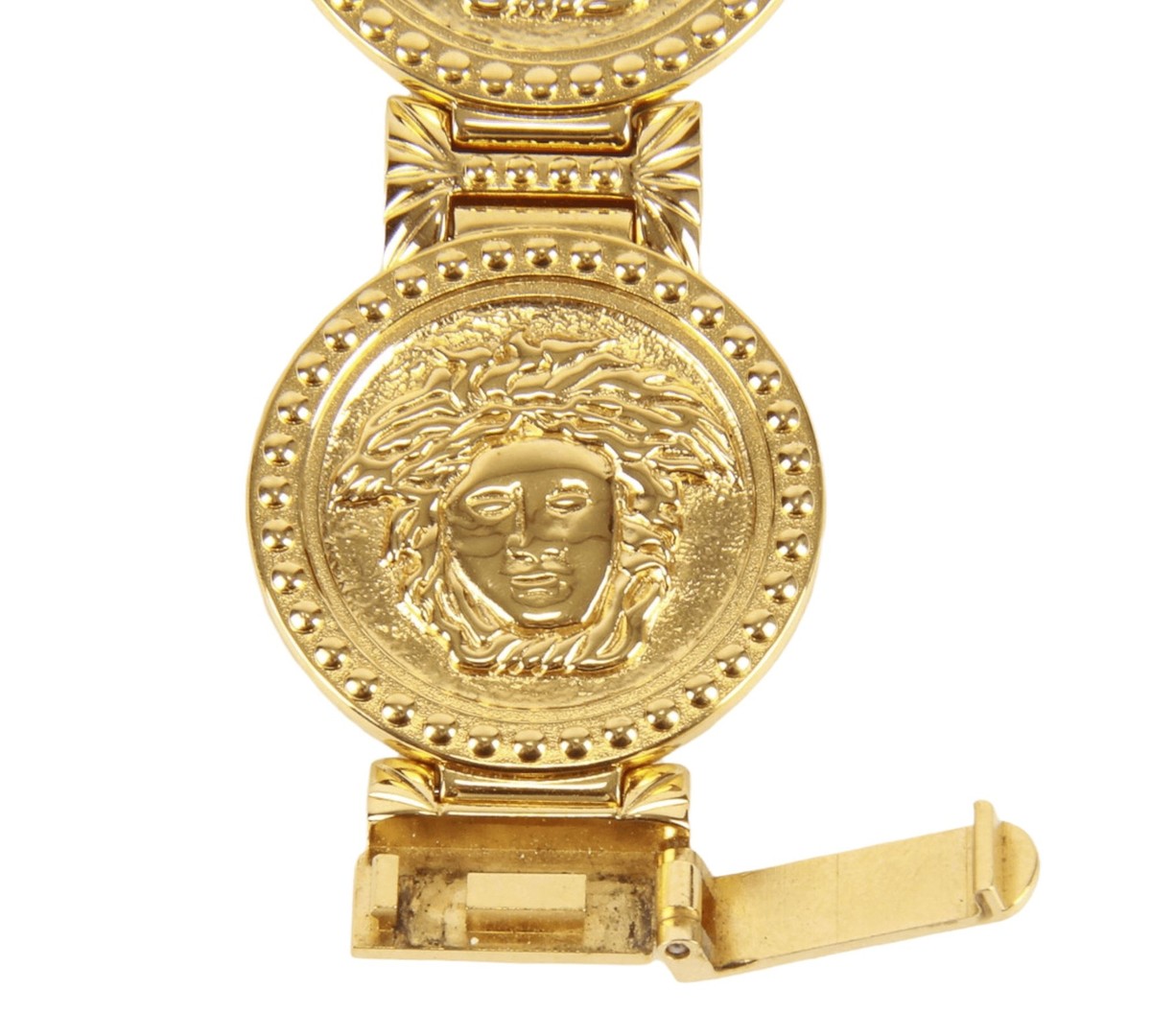 Authentic Gianni Versace Signature Medusa Head Gold Plated  display picture 3