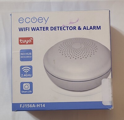 Ecoey WIFI Water Detector and Leakage Alarm By Tuya Smart Life Emergency Warning