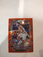 2023 Panini Prizm Draft Picks - Red Ice Prizm #31 Gabe Kalscheur (RC)(JGA)