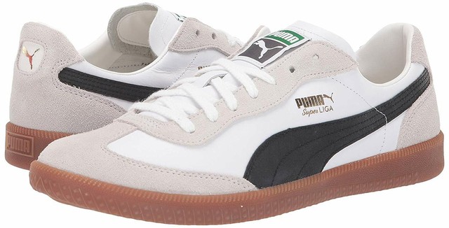PUMA Super Liga OG Retro Mens Sz 13 White Leather Suede SNEAKERS 356999 for sale online | eBay