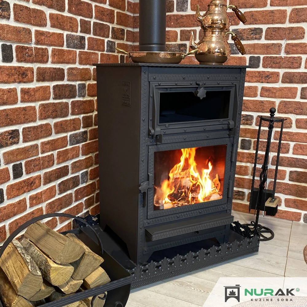 Wood burning stove, wood stove, oven stove cooker stove extra large fire  chamber | eBay