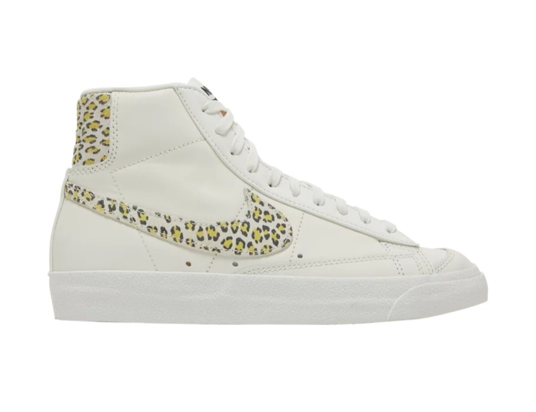 Sale!女性用 Nike Blazer Mid '77 SE LEOPARD Nike Blazer Mid '77 SE 'Lemon Leopard' Women's Shoes Size 5
