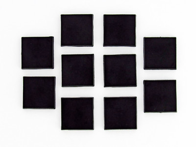 10x 25mm Quadratische Base