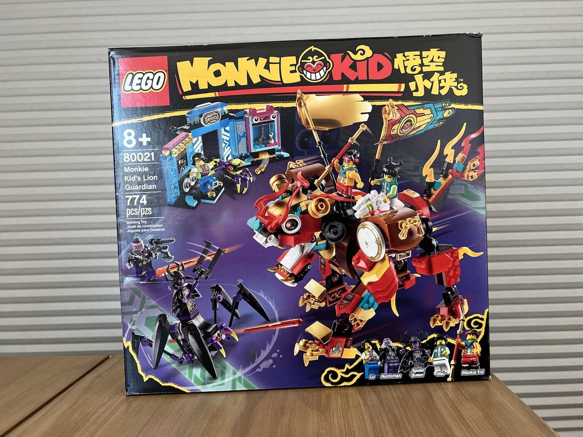 LEGO MONKIE KID 80021: Monkie Kid's Lion Guardian BRAND NEW, Sealed in Box