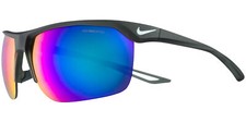 Nike Trainer M Course Men's Semi-Rimless Wrap Sunglasses - EV1013 304 Italy