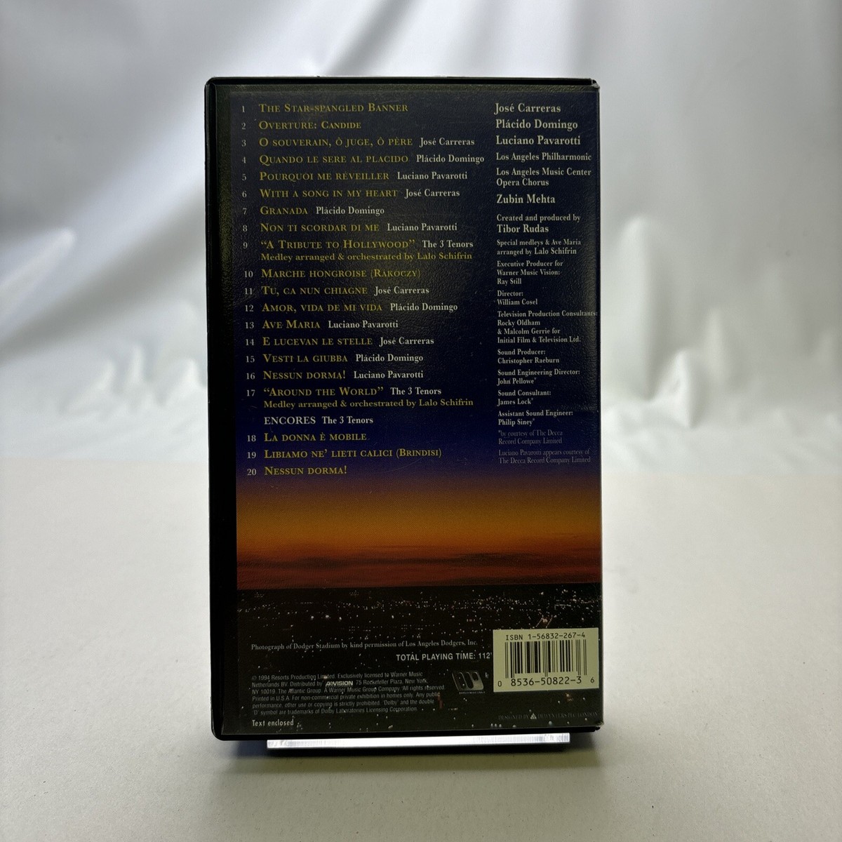 THE３TENORS IN concert 1994 3 Tenors - The 3 Tenors in Concert 1994 - USA version