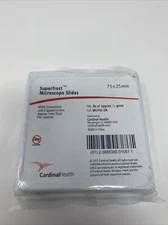 Cardinal Health M6146-2A - SLIDE, MICROSCOPE, FROST, 25X75X1MM, 45DEG, 144/GR
