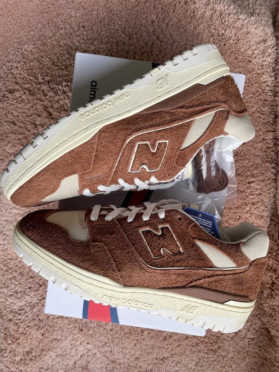 New Authentic New Balance 550 Aime Leon Dore Low Brown Beige Sz 8M