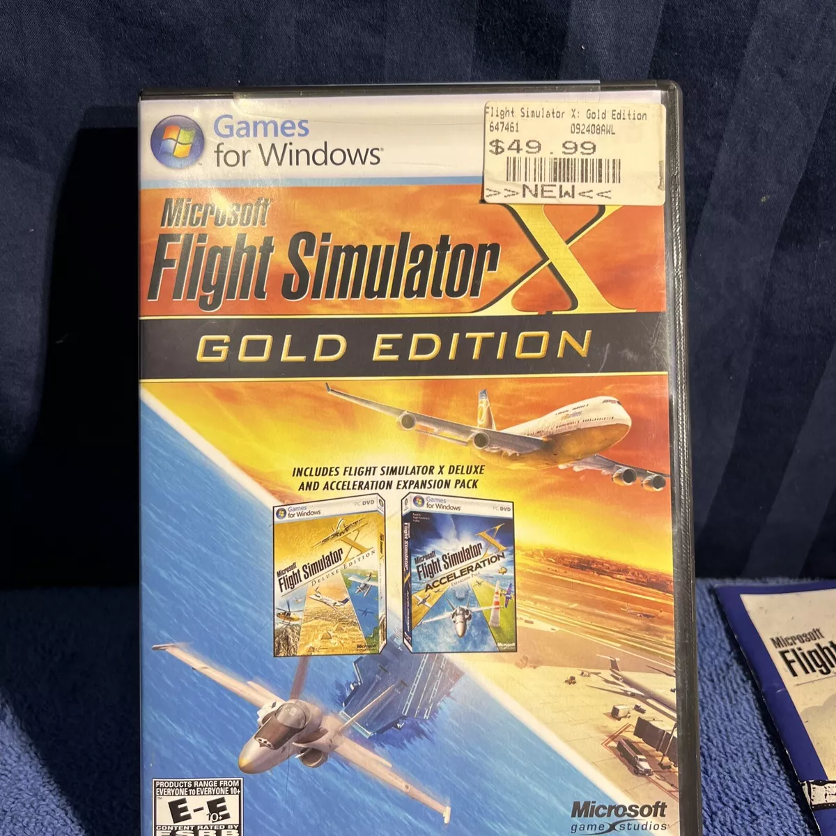  Flight Simulator X - Gold Edition (PC) : Flight Simulator X:  Video Games