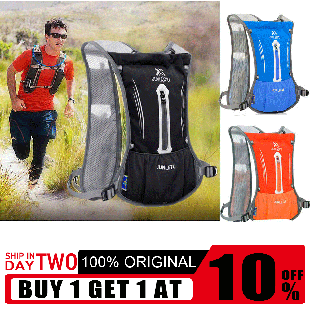 3 Colors 8L Sport Running Cycling Hiking Backpack Hydration Water Bottle Vests