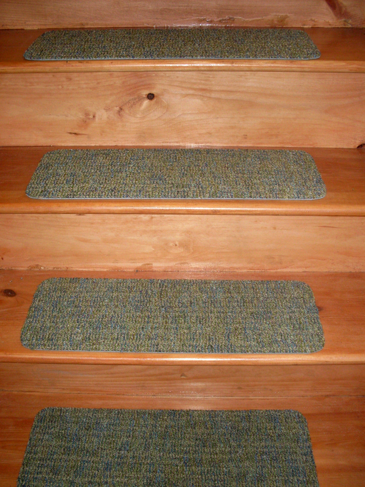 14 Step Indoor/Outdoor Stair Treads Staircase Step Rug Carpet 9'' x 24 ...
