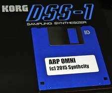 Arp Omni String Patches for Korg DSS-1 Sampler Pro DSS1