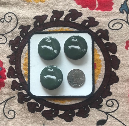 The Smiths The Queen Is Dead 2017 Deluxe Reissue Promo Pinback Button 1.25" x 3 - Picture 2 of 4