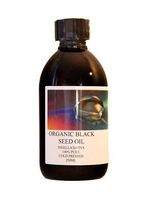 PRISM APOTHECARY RAW BLACK SEED OIL PURE COLD PRESSED - Nigella Sativa Black Cumin Kalonji -250ml
