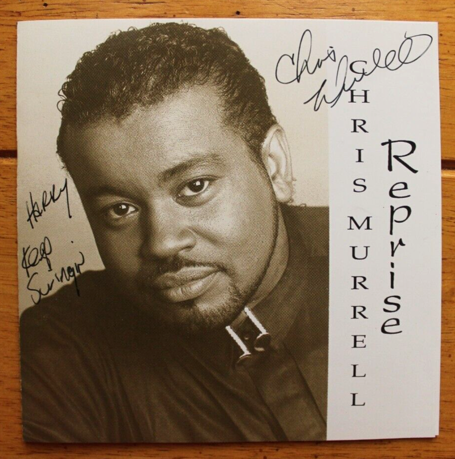 CHRIS MURRELL HAND SIGNED AUTOGRAPHED COVER, REPRISE [USED CD] VOC