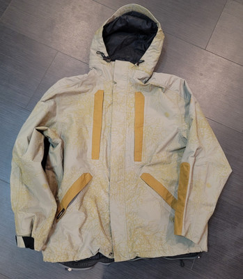 Y2K Snowboarding jacket Volcom Nimbus stone logo heavy water proof 