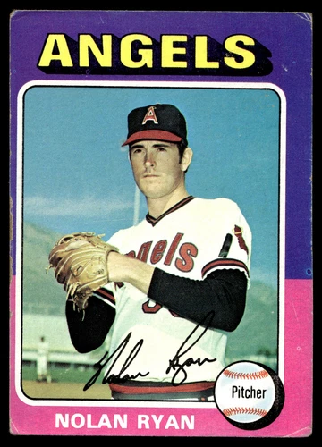 1975 Topps Nolan Ryan #500 California Angels