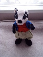 Tommy Brock The Badger From The Peter Rabbit Collection. In Great Condition.