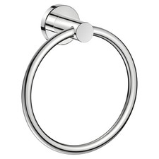 Chrome Towel Ring SUS304 Stainless Steel Hand Holder Rack Hanger Wall Mounted